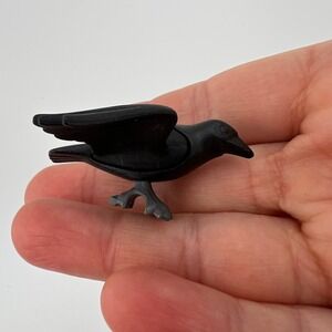 Playmobil Black Crow Raven Bird Mini Figure Gothic Animal